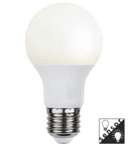 TECNOSHOP Lampadina LED con sensore crepuscolare 11 W E27 